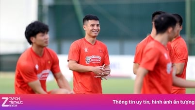 Sourires au premier jour de l'équipe vietnamienne au complet