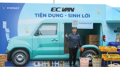 VinFast EC Van: The optimal profitable vehicle for households and small transport businesses