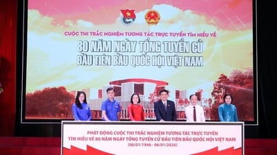 Phát động Cuộc thi trực tuyến tìm hiểu về 80 năm Ngày Tổng tuyển cử Quốc hội Việt Nam