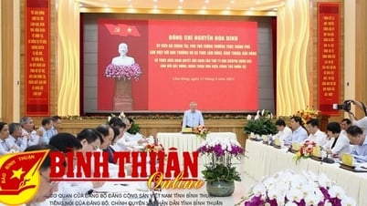 Le vice-Premier ministre permanent Nguyen Hoa Binh : Il faut achever d'urgence les voies rapides reliant les trois provinces de Lam Dong - Binh Thuan - Dak Nong