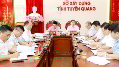 Sở Xây dựng Hà Giang làm việc với Sở Xây dựng Tuyên Quang