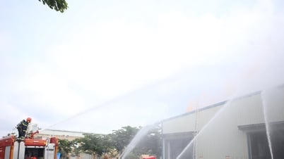 Dak Nong Aluminum Company übt Brandbekämpfungsplan