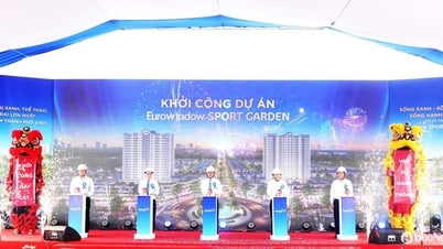 ユーロウィンドウ・スポーツガーデン起工式 - ヴィン市中心部の緑とスポーツの都市エリア