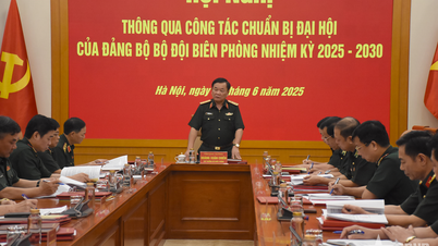 Thượng tướng Hoàng Xuân Chiến chủ trì Hội nghị thông qua công tác chuẩn bị Đại hội của Đảng bộ Bộ đội Biên phòng