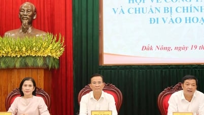 Dak Nong does not leave any work behind before operating a two-level government