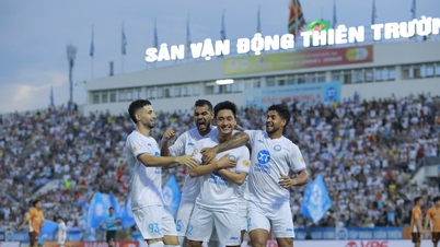 Kịch bản đặc biệt ngày Nam Định nhận cúp vô địch V-League: Sân Thiên Trường mở hội