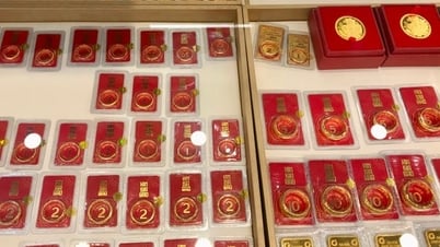 Le prix de l'or SJC reste proche de 119 millions de VND/tael