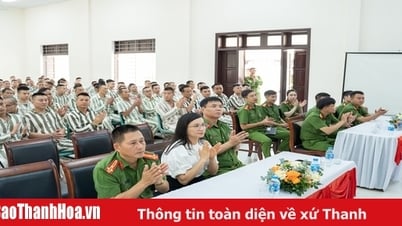 Lan tỏa giá trị gia đình, văn hóa, thể thao trong giáo dục phạm nhân tại Trại giam Thanh Lâm