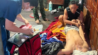 كوانغ بينه: العمل طوال الليل لإنقاذ صياد سُحقت يده بسبب حادث عمل