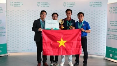 โดรนของนักศึกษาเวียดนามคว้าชัยชนะในการแข่งขันระดับนานาชาติ