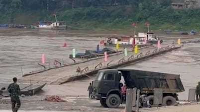 Ожидается, что понтонный мост Фонгчау будет вновь открыт сегодня (20 июня).