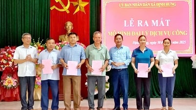 Thanh Hóa: Xã Định Hưng ra mắt Mô hình đại lý dịch vụ công