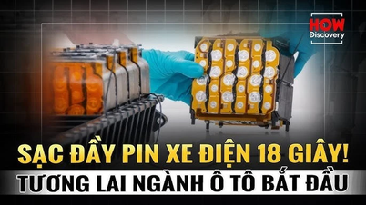 Choáng với pin xe điện sạc đầy chỉ trong 18 giây