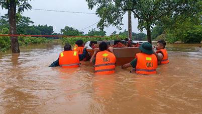 Lữ đoàn Pháo binh 382 kịp thời ứng cứu người dân vùng lũ tại Thái Nguyên