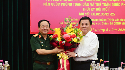 ការទទួលយកប្រធានបទថ្នាក់រដ្ឋស្តីពីការគិតរបស់ហូជីមិញក្នុងការកសាងកងទ័ពប្រជាជន និងការពារជាតិក្នុងដំណាក់កាលជួសជុល