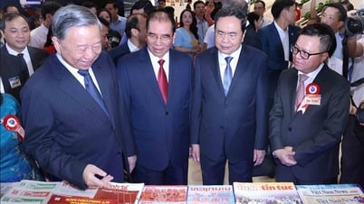 Tổng Bí thư Tô Lâm dự Lễ kỷ niệm 100 năm Ngày Báo chí cách mạng Việt Nam