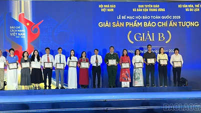 សមាគមអ្នកកាសែតខេត្ត Lao Cai មានការងារឈ្នះរង្វាន់ B ចំនួន ១ នៅមហោស្រពសារព័ត៌មានជាតិឆ្នាំ ២០២៥