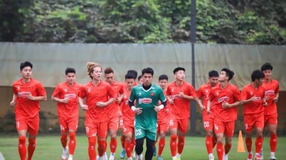 U22 Việt Nam tập trung 35 cầu thủ chuẩn bị cho giải Đông Nam Á