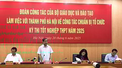 Minister Nguyen Kim Son besichtigt Vorbereitungen für die Abiturprüfungen in Hanoi