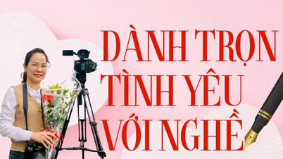 Dành trọn tình yêu với nghề