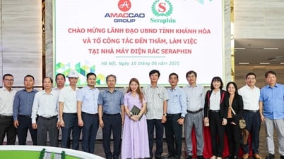 Lãnh đạo tỉnh Khánh Hòa khảo sát Nhà máy điện rác Seraphin - Hà Nội