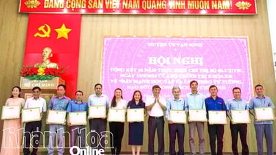 Spread learning and following Uncle Ho