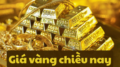 Giá vàng chiều nay 22/6/2025: Giá vàng giảm nhẹ do áp lực chốt lời
