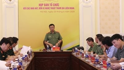 Sẵn sàng cho Liên hoan sân khấu về “Hình tượng người chiến sĩ Công an” lần thứ V