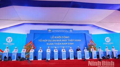 Khởi công Tổ hợp Dự án Thép xanh Xuân Thiện Nam Định