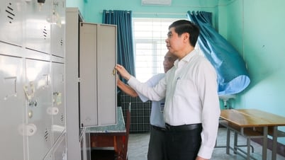 Phó Chủ tịch UBND tỉnh Lâm Hải Giang kiểm tra công tác chuẩn bị Kỳ thi tốt nghiệp THPT năm 2025 trên địa bàn tỉnh