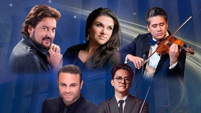 Ba giọng ca opera hàng đầu thế giới tới Việt Nam biểu diễn