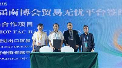 Empresas de la provincia de Lao Cai (Vietnam) y la provincia de Yunnan (China) firmaron cuatro contratos