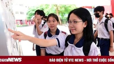 Распределение результатов экзамена для 10-го класса в городе Хошимин: более 28 000 кандидатов показали результаты ниже среднего по математике