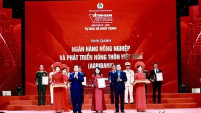 Agribank - ธนาคารแห่งเดียวที่ได้รับเกียรติจากโครงการ "Glory of Vietnam"
