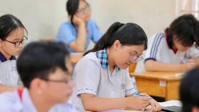 HEISS: Bekanntgabe der Prüfungsergebnisse der 10. Klasse in Ho-Chi-Minh-Stadt, 448 Punkte 10 in Englisch, 36 Punkte 10 in Mathematik