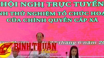 Không khí làm việc cởi mở, hoạt động thông suốt ngay ngày đầu tại xã Hàm Thuận
