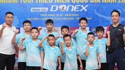 Gần 700 VĐV dự giải cầu lông các nhóm tuổi thiếu niên QG 2025