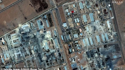 米国の攻撃後のイランの核施設の画像