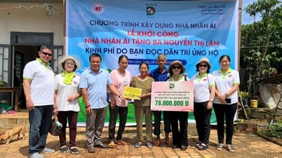 ดี ลินห์: เริ่มก่อสร้างบ้านการกุศลสำหรับหญิงชราที่ดูแลสามีและลูกๆ ที่ป่วย