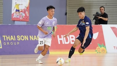 HDBank National Futsal Championship 2025 순위: Thai Son Nam TP.HCM이 왕좌에 한 걸음 더 다가갑니다.