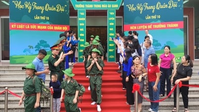 120 "chiến sĩ nhí" tham gia Chương trình "Học kỳ trong quân đội" lần thứ 10 - Báo Cao Bằng điện tử