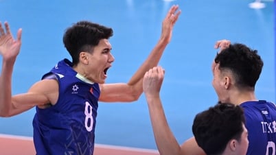 Vietnam men's volleyball team lost to Indonesia in Asian tournament