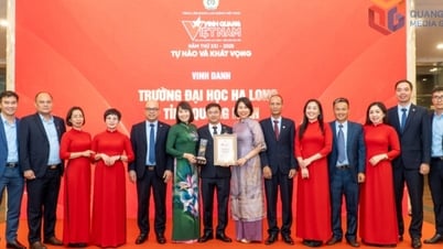 베트남 영광 2025 프로그램: 하롱 대학교를 기리며