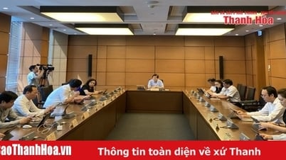 คณะผู้แทนสภานิติบัญญัติแห่งชาติThanh Hoa เข้าร่วมแสดงความเห็นเกี่ยวกับร่างกฎหมาย