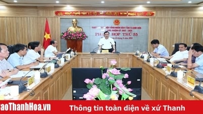 Mañana (24 de junio), el Consejo Popular Provincial de Thanh Hoa celebrará su 30ª sesión.
