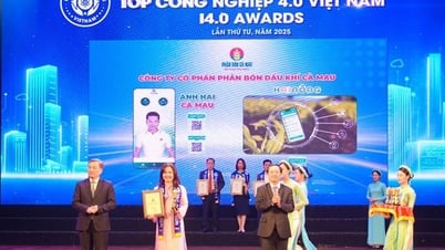 PVCFC đạt 2 giải thưởng tại Industrie 4.0 Awards 2025
