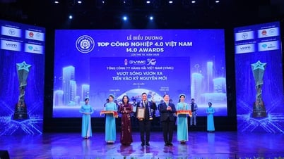 VIMC fait sa marque dans le Top 2025 de l'Industrie 4.0 au Vietnam