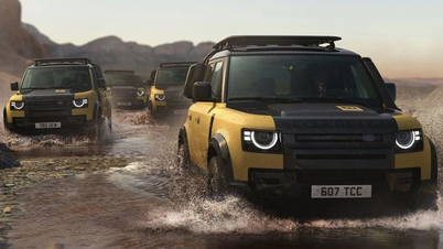 Ngắm Land Rover bán Defender bản đặc biệt Trophy ra mắt
