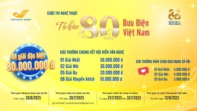 Phát động cuộc thi nghệ thuật “Tự hào 80 năm – Bưu điện Việt Nam”