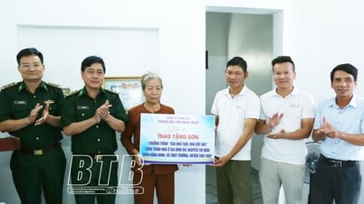 Khánh thành nhà tình nghĩa cho bà Nguyễn Thị Mấn 